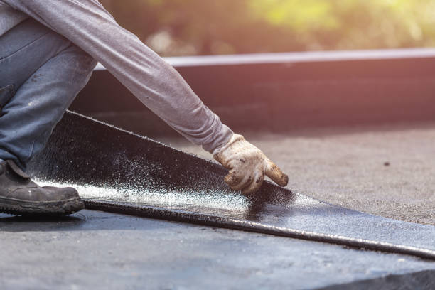 Professional Waterproofing technician working in Bradford, PA